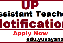 All details about UP Assistant Teacher Jobs